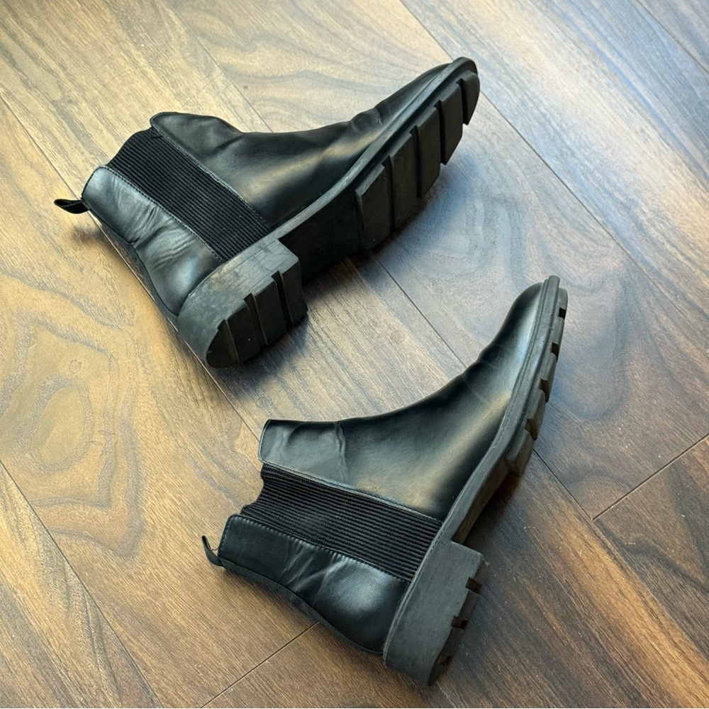 ZARA Black Chelsea Boots – Women’s Size 38 (US 7.5) - Picture 4 of 8